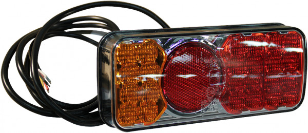 Achterlicht 317KR , LED 12V-24V , universeel kabel