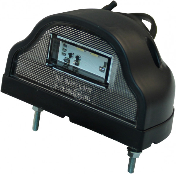 Kentekenlamp LED 408 , DC kabelkabel 500mm , 2x 0,75mm²