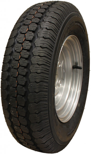 Luchtband + wiel 145 R10C Trailermaxx CR-966 M+S + 3.50Bx10H2 ET-2.1 60/100/4 84/82 N staal grijs