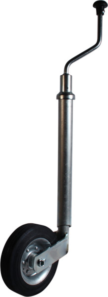 Steunwiel stalen velg Ø200x43,5mm Ø42,4