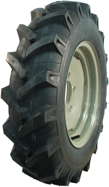 Luchtband + wiel 6.00-14 V-8509 8PR + 5Jx14H2 ET0 60/100/4 staal grijs rechts