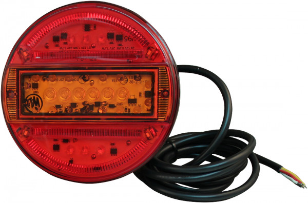 Achterlicht 744 , LED 12V-24V , universeel kabel