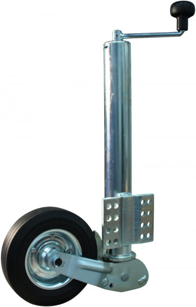 Steunwiel automatisch opklapbaar 200x60mm Ø60 stalen velg