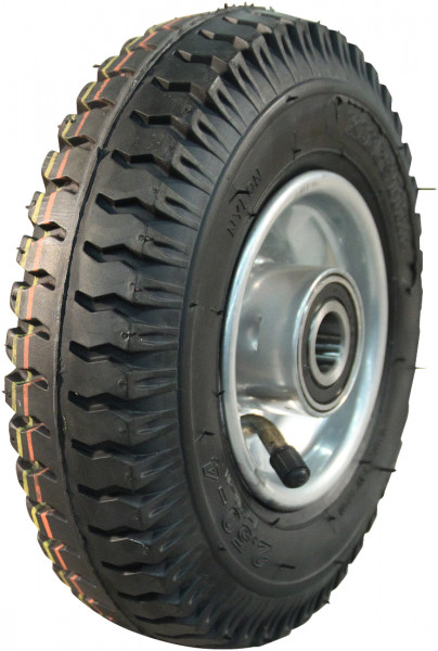 Luchtband + wiel 2.50-4 V-6606 2PR + 2.10x4H2 ET0 NL75 staal grijs