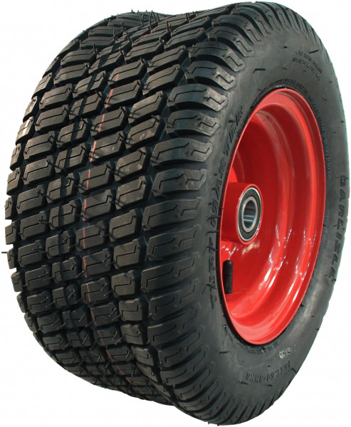 Luchtband + wiel 16x7.50-8 (190/55-8) Turf Master 4PR + 5.50Bx8H2 ET0 NL100 67 A4 staal rood