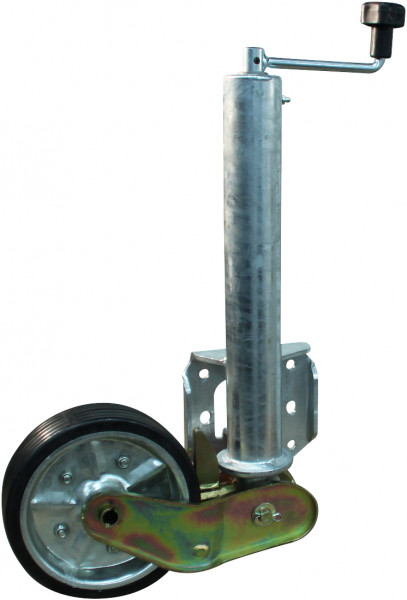 Steunwiel automatisch opklapbaar 200x60mm Ø60 stalen velg