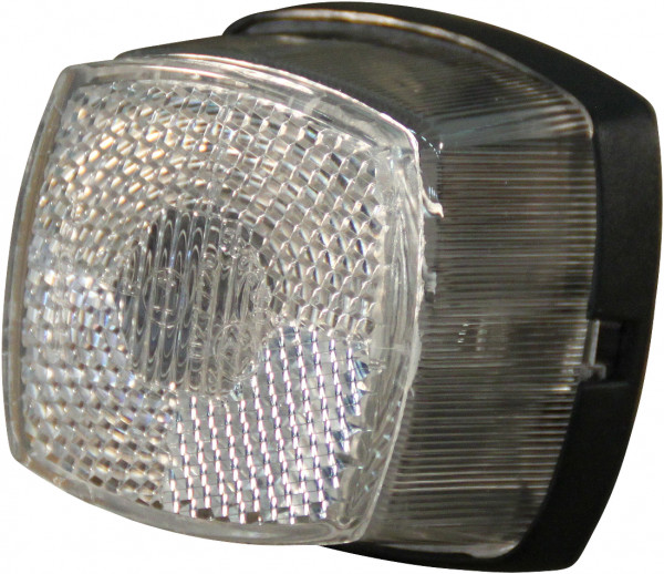 Breedtelicht met reflector Squarepoint wit kabeltule aansluiting