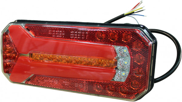 Achterlicht LED W150 universeel kabel