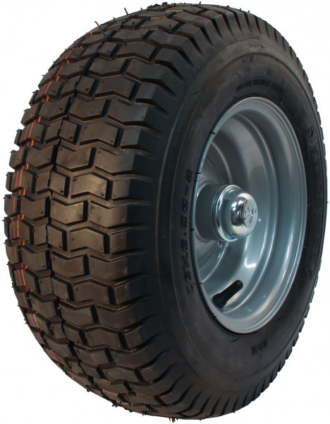 Luchtband + wiel 16x6.50-8 V-3502 4PR + 5.50Ax8H2 ET0 NL73 staal grijs