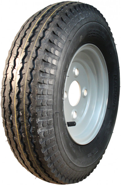 Luchtband + wiel 4.80/4.00-8 S-6003 6PR + 2.50Ax8H2 ET-2 60/100/4 71 M staal grijs