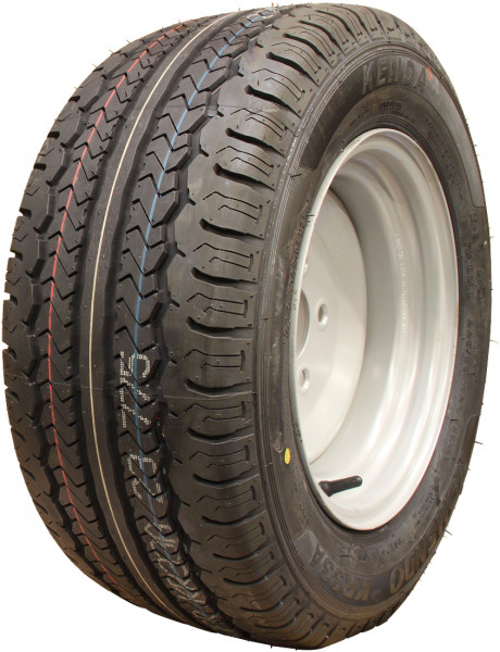 Luchtband + wiel 225/55 R12 KR-33A HS "E" M+S 10PR + 7.00Ix12H2 ET10 66,5/112/5 112 N staal grijs