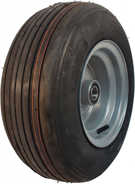 Luchtband + wiel 16x6.50-8 V-3503 6PR + 5.50Ax8H2 ET0 NL90 A3 staal grijs