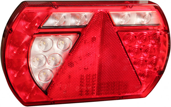 LED achterlicht met smart resistor L26060 12 V links 8 PIN's bajonet