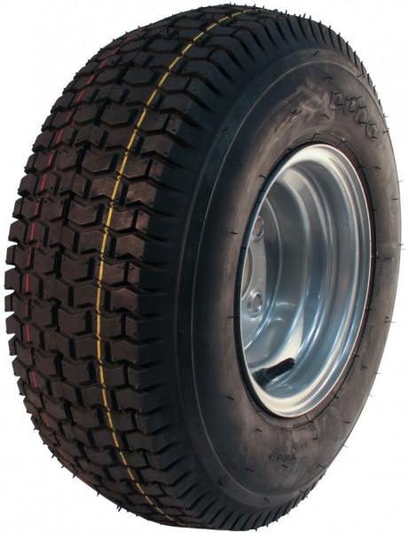 Luchtband + wiel 18x6.50-8 HF-224 4PR + 5.50x8H2 ET-2 60/100/4 A3 staal grijs