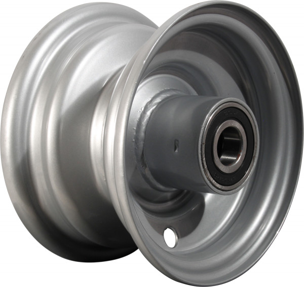 Wiel 3.00x5 ET0 kogellager Ø20 NL100 staal grijs