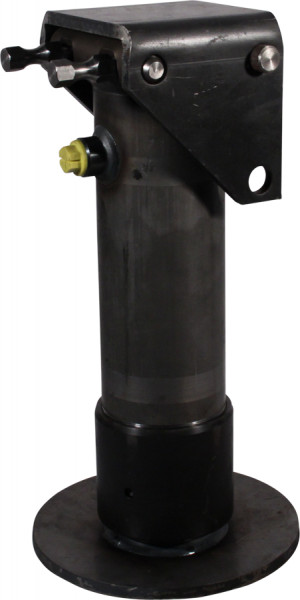 Steunpoot hydraulisch met terughaalveer , 90° zwenkbaar Ø100