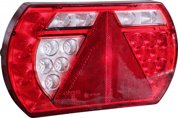 LED achterlicht met smart resistor L26060 12 V links 5 PIN's bajonet