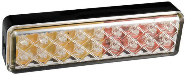 Achterlicht universeel 18cm kabel 135 x 38 x 24mm opbouw remlicht knipperlicht    achterlicht  80mm IP67 12/24 V CE, ECE-R10 / R7 / R6