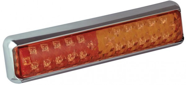 Achterlicht links of rechts (universeel) 40cm kabel 200 x 50 x 28mm opbouw remlicht knipperlicht    achterlicht  160mm IP67 12/24 V CE, ECE-R10 / R7 /