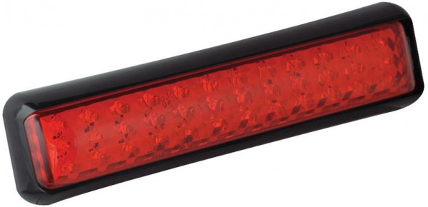 Achterlicht links of rechts (universeel) 40cm kabel 200 x 50 x 28mm opbouw remlicht flitslicht    achterlicht  160mm IP67 12/24 V CE, ECE-R10 / R7