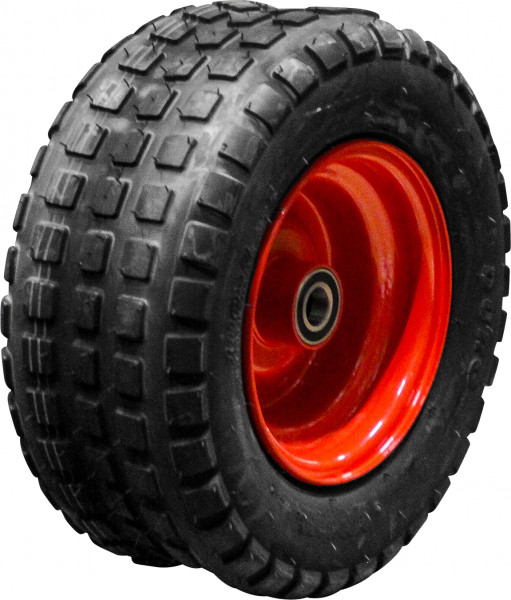 Luchtband + wiel 190-8 HF-400 8PR 5.50Bx8H2 ET0 kogellager NL100 A3 staal rood