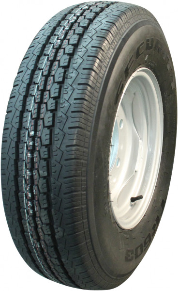 Luchtband + wiel 215 R14C TR-603 M+S 8PR + 5½Jx14H2 ET30 67/112/5 116/112 N staal grijs