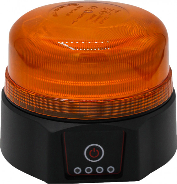 Zwaailamp oranje magneetvoet oplaadbaar