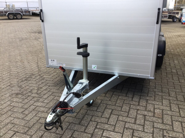 Geslotenwagen met klep/deur