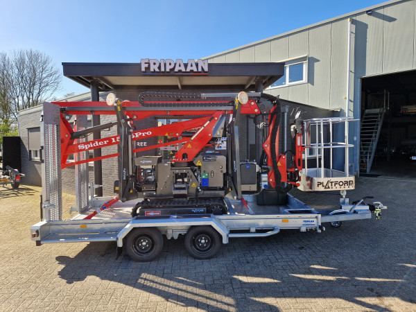 Platform Basket Spinhoogwerker incl aanhanger
