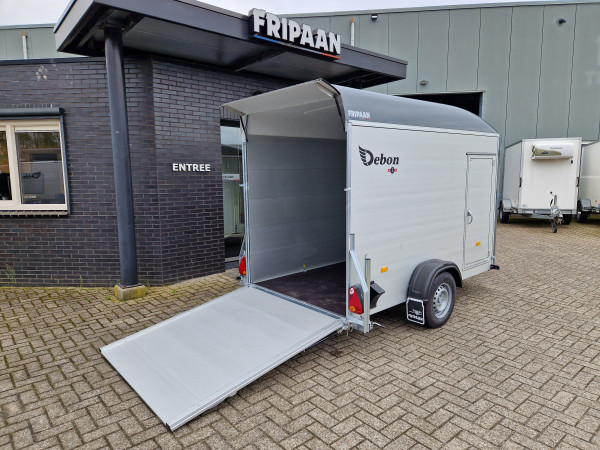 Gesloten wagen Debon Roadster 300 | Met zijdeur | Grijs