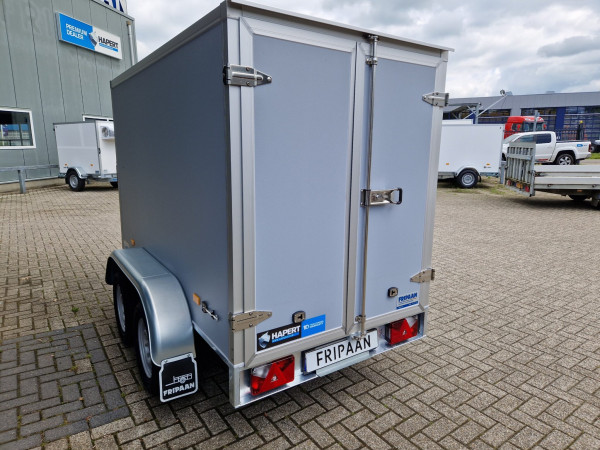 Gesloten wagen Hapert Sapphire L-2 | 250x130x150 Blauwe wanden