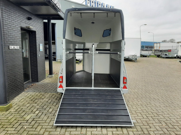Sirius | S75 met Zadelkamer | Alu/Antraciet | 2 paards