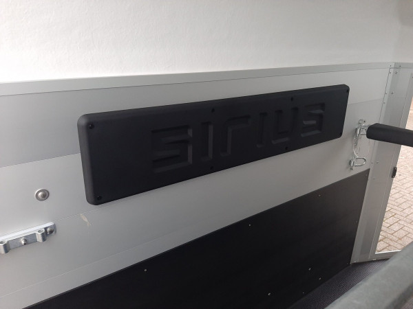 Sirius | S75 met Zadelkamer | Alu/Grijs | 2 paards