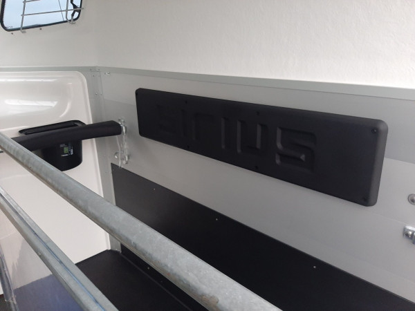 Sirius | S75 met Zadelkamer | Alu/Grijs | 2 paards