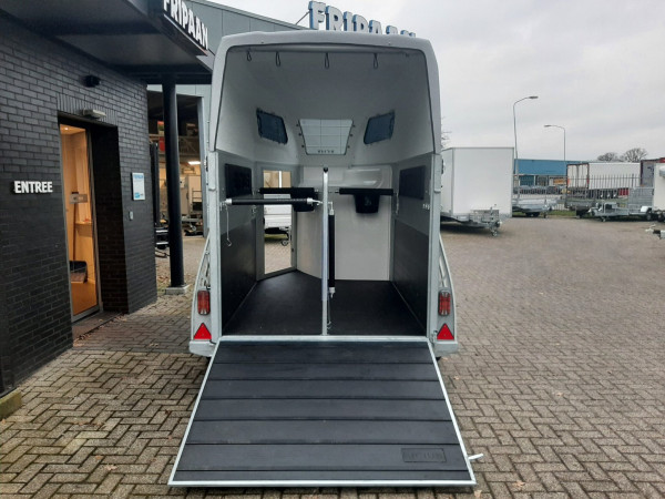 Sirius | S75 met Zadelkamer | Alu/Grijs | 2 paards