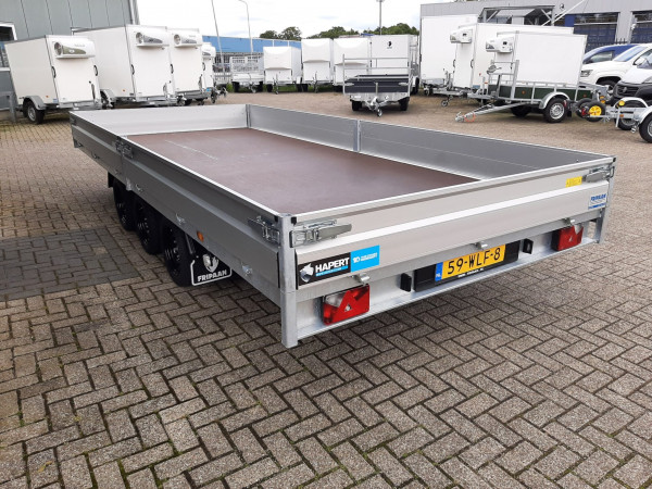 Plateauwagen Hapert Azure H-3 | 3500kg | 505x220