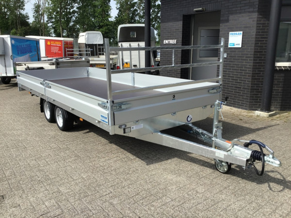 Plateauwagen Hapert Azure H-2 | Oprijpakket | 3000kg | 505x200