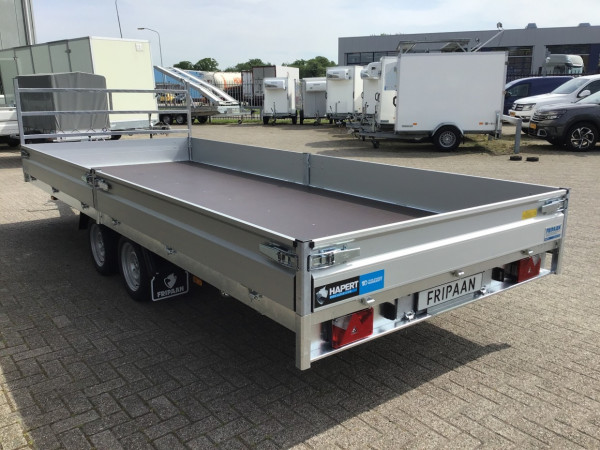 Plateauwagen Hapert Azure H-2 | Oprijpakket | 3000kg | 505x200