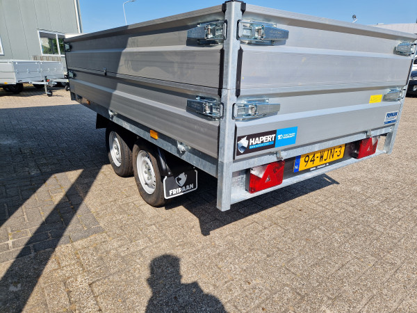 Plateauwagen Hapert Azure H-2 | 2000kg | 305x160 ( opzetborden 30 cm )