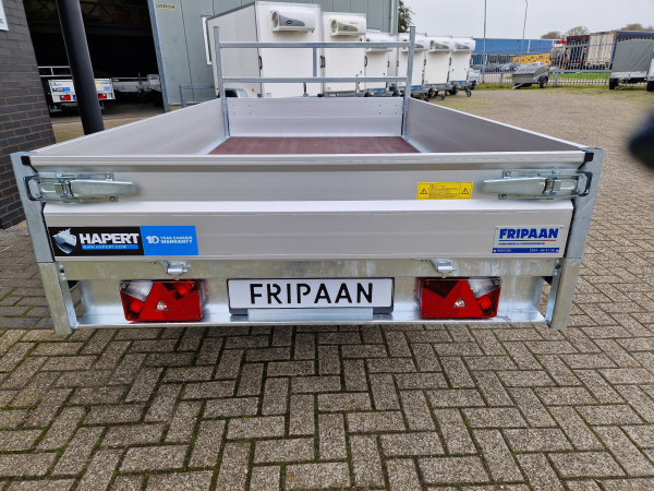 Enkelas Plateauwagen Hapert Azure H-1 | 1350kg | 260x150