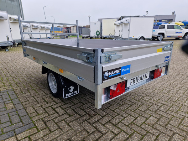 Enkelas Plateauwagen Hapert Azure H-1 | 1350kg | 260x150