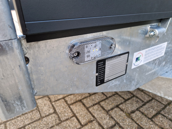 Plateauwagen Hapert Azure H-2 | 2000kg | 305x160  LIMITED EDITION