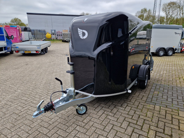 Gesloten wagen Debon Cargo | Met zijdeur | Zwart