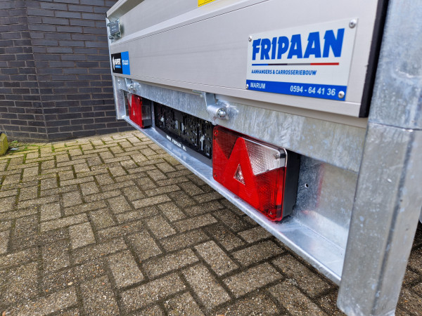 Enkelas Plateauwagen Hapert Azure H-1 | 1350kg | 260x150