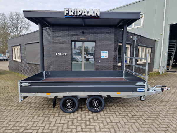 Hapert Plateauwagen 335x180  Azure H-2