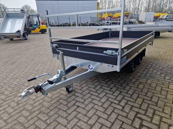 Hapert Plateauwagen 335x180  Azure H-2