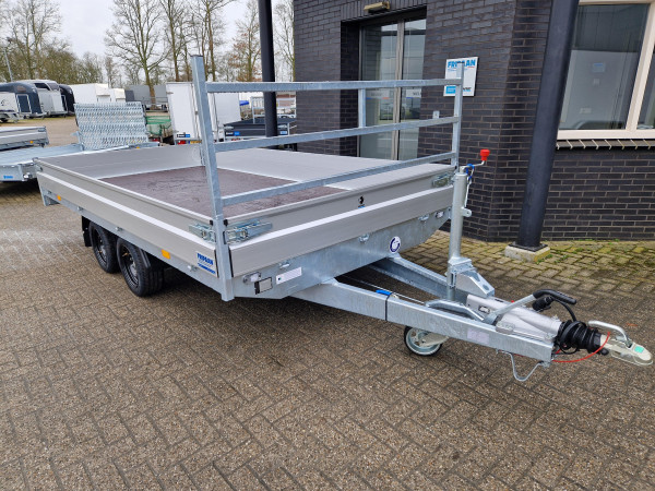 Hapert Plateauwagen 405x200  Azure