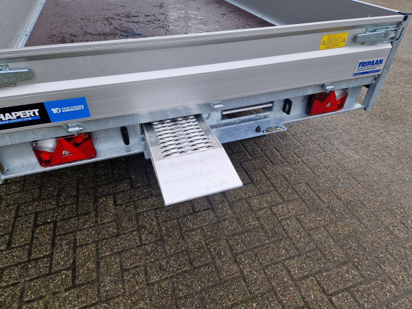 Hapert Plateauwagen 405x200  Azure