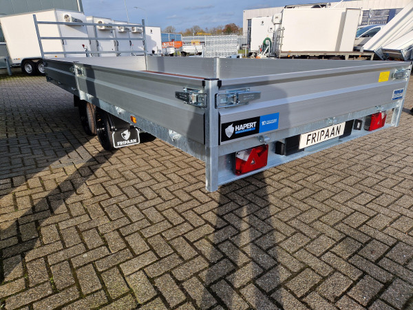Hapert Plateauwagen 505x200  Azure H-2