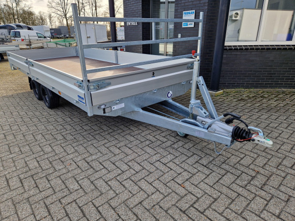 Hapert Plateauwagen 505x200  Azure H-2